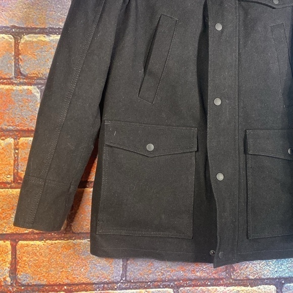 Guess Men’s Formal Jacket Quilted Black Medium - Picture 2 of 8